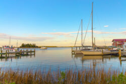 Sunset at the Chesapeake Maritime Museum